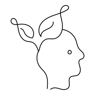 Eko-bilinçli Montalite İkon Tasarımı. Sürdürülebilirliği, Çevresel Farkındalığı, Yeşil Yaşamı, Çevre dostu Uygulamaları temsil eder. Düzenlenebilir Vuruşlar ve Renklere sahip vektör simgesi.