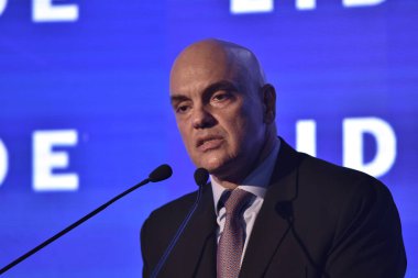 Yüksek Mahkeme Yargıcı Alexandre de Moraes, Copacabana, Rio de Janeiro, Brezilya 'daki Fairmont Otel' de düzenlenen 24. LIde Business Forum 'a katıldı: 08.22.2025
