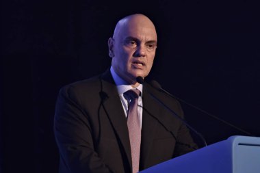 Yüksek Mahkeme Yargıcı Alexandre de Moraes, Copacabana, Rio de Janeiro, Brezilya 'daki Fairmont Otel' de düzenlenen 24. LIde Business Forum 'a katıldı: 08.22.2025