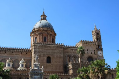 the cathedral of Palermo, Italy clipart
