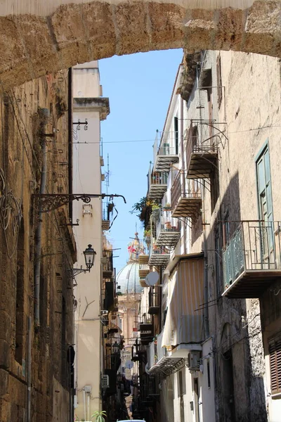 Street View City Palermo Italy — Stock Photo, Image
