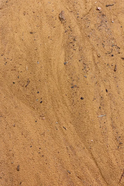 Plaża Piasek Tekstury Tła Pełna Klatka Strzał Widok Góry Wysokiej — Zdjęcie stockowe