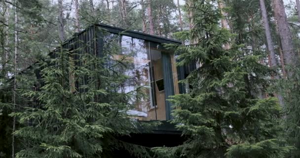 Helsinki Finland September 2022 Holidays Forest Hotel South Finland Modern — Stock Video