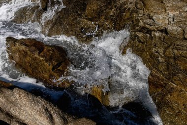 LaDigue Taşları Rocky Sahili. Yüksek kalite fotoğraf
