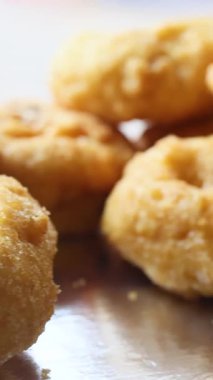 Kızarmış Hint böreği. Samosa. Yüksek kalite 4k görüntü