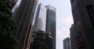 04 06 2024 Piyango Mekanı Singapur: Singapur 'daki Piyango Mekanı' ndaki finans kurumları. Yüksek kalite 4k görüntü