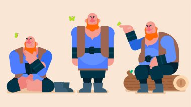 Kelebekli dev bir oyun, dev dev bir dev. Botlarını çıkarıp yere oturmuş bir şey düşünüyor. Kocaman kel bir dev ağaç gövdesinde oturuyor ve kendini iyi hissediyor. 