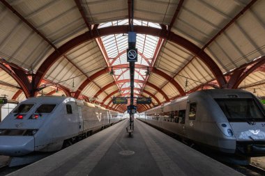 Malmö merkez tren istasyonunun içinde.