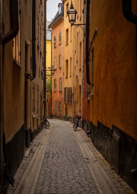 Gamla Stan Caddesi, Stockholm.