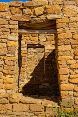 Chaco Canyon Pueblo, New Mexico 'daki kapılar..