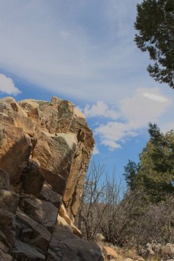 Fain Park, Prescott, Arizona 'da sert kaya oluşumu.