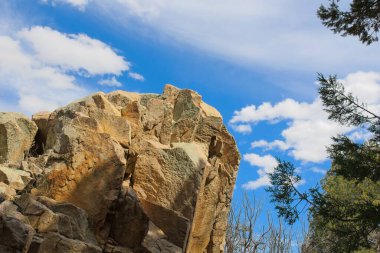 Fain Park, Prescott, Arizona 'da sert kaya oluşumu.