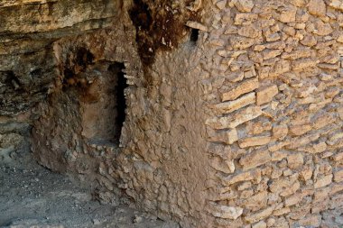 Montezuma, Rimrock, Arizona 'daki Antik Amerikan Yerlileri yapıları.