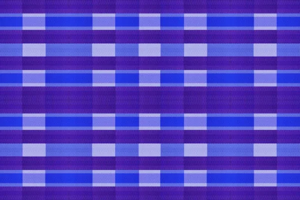 Checkered Pattern Illustration Fashion Tablecloth Blue — Stock Photo, Image