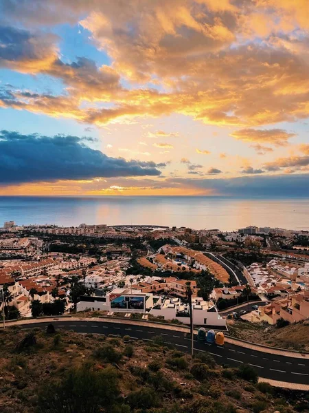 İspanya 'nın Barselona şehrinin hava manzarası