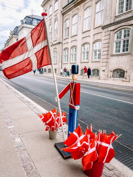 flag of the new year of the city