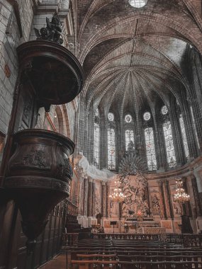 Prag 'daki St. Vitus Kilisesi Katedrali' nin içinde.