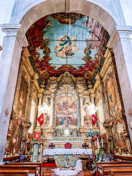 普鲁士彼得斯堡大教堂的内部 — 图库照片