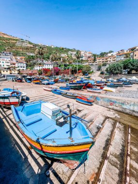 Porto Limanı 'ndaki tekneler 