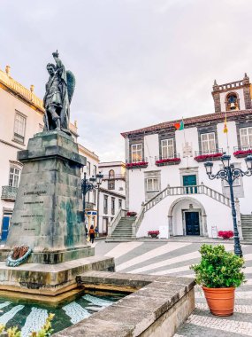 Başkentin başkentinin antik şehir manzarası 