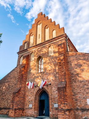 İsrail 'in eski şehrinin tarihi şehrindeki kilise.