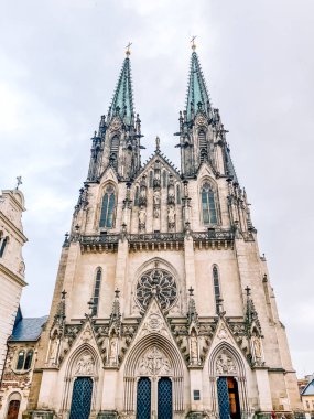 Czech Cumhuriyeti 'nin eski Prag kasabası.