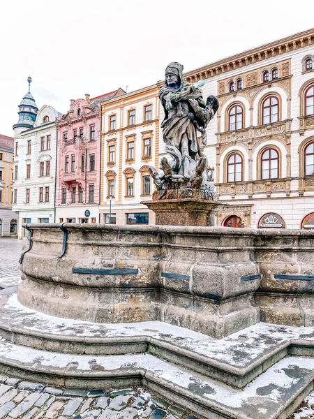 Czech Cumhuriyeti 'nin eski çeşmesi