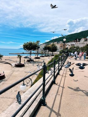 Eski şehrin manzarası.