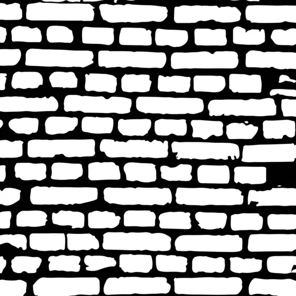 Vieux Fond Mur Briques Modèle Vectoriel Grunge Illustration Design — Image vectorielle