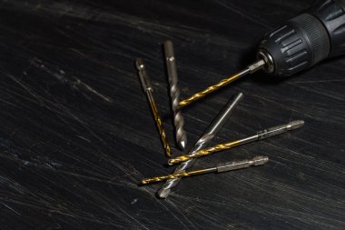 Matkap burguları ahşap tablo