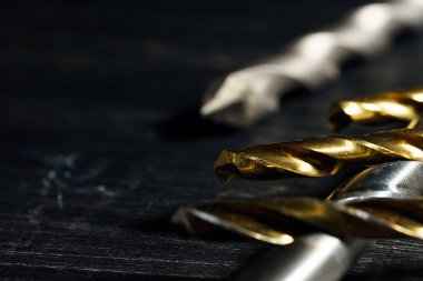 Matkap burguları ahşap tablo