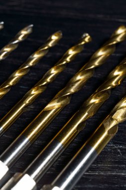 Matkap burguları ahşap tablo