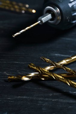 Matkap burguları ahşap tablo