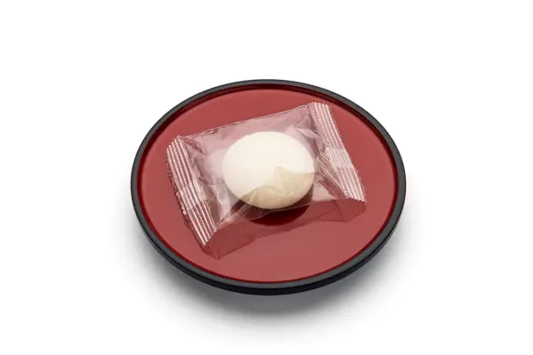 stock image Individually wrapped Japanese rice cakes 'mochi'