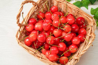 Japon kirazları, taze tatlı kirazlar