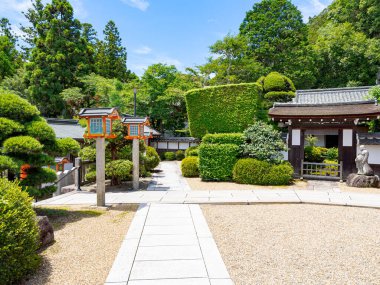 Nara 'daki Ryousen-ji Tapınağı, Japonya' daki Nara Bölgesi. (06-25-2025 'te çekildi.)