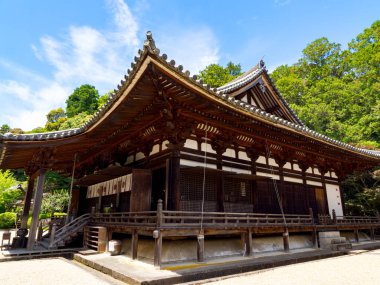 Nara 'daki Ryousen-ji Tapınağı, Japonya' daki Nara Bölgesi. (06-25-2025 'te çekildi.)