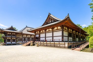 Nara 'daki Toshodaiji Tapınağı, Japonya' daki Nara Bölgesi. (07-10-2025 'te çekildi.)