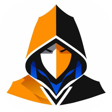 Suikastçı karakter vektörü, esports logo tasarım vektörü için suikastçı illüstrasyonu, hayran sanatı. vektör illüstrasyonu.