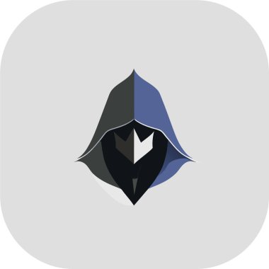 Suikastçı karakter vektörü, esports logo tasarım vektörü için suikastçı illüstrasyonu, hayran sanatı. vektör illüstrasyonu.
