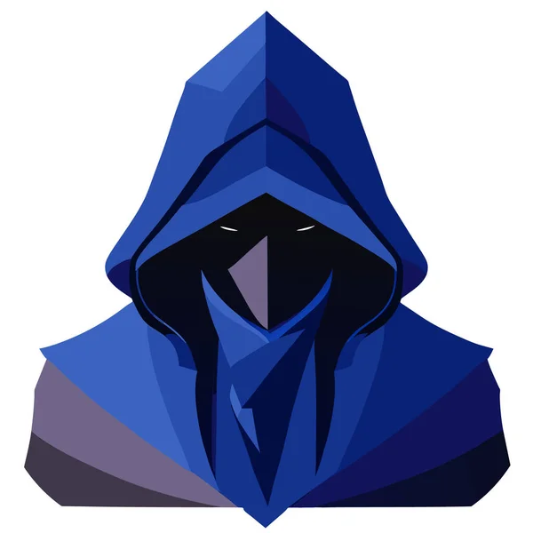 Assassin Charakter Vektor Assassin Illustration Für Esports Logo Design Vektor — Stockvektor