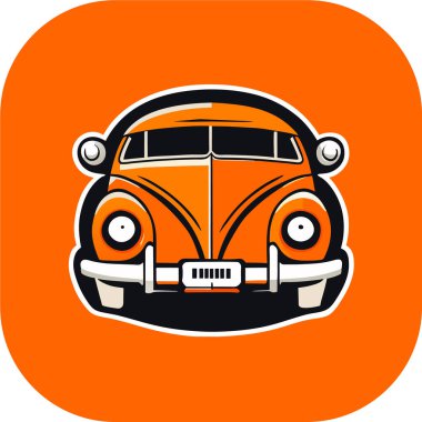 araba logosu düz vektör, araba logosu izole edilmiş beyaz arkaplan, gerçekçi araba vektörü özel yarış arabası illüstrasyon sanat sporu, t-shirt vektör poster sanatı sürükleniyor.