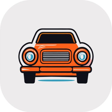 araba logosu düz vektör, araba logosu izole edilmiş beyaz arkaplan, gerçekçi araba vektörü özel yarış arabası illüstrasyon sanat sporu, t-shirt vektör poster sanatı sürükleniyor.