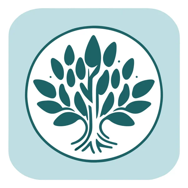 Ψηφιακός Σχεδιασμός Εικονιδίων Για Πρότυπο Ios App Δέντρο Φυσαλίδες Ομιλίας — Διανυσματικό Αρχείο