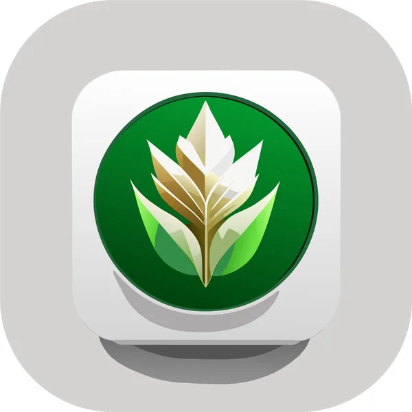 小麦和玉米图标 白色背景 农业符号 小麦图标向量设计 农业标识模板向量设计 — 图库矢量图片