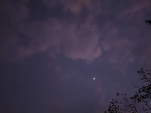 어두운 밤하늘 — 스톡 사진
