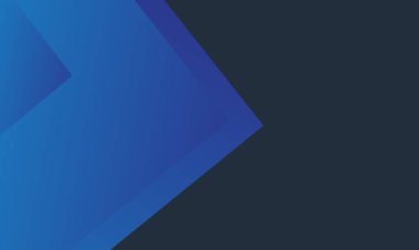 İş sunumu için modern geometrik arkaplan koyu mavi katman