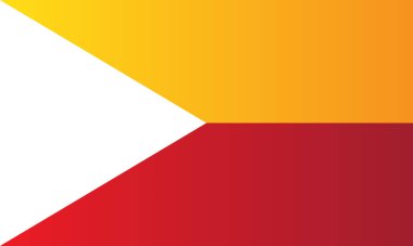 İş sunumu için modern geometrik örtüşen turuncu beyaz arkaplan