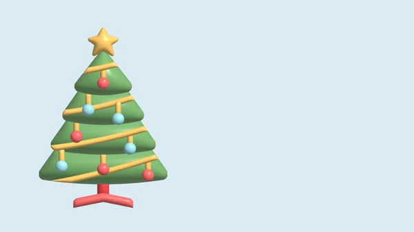 Weihnachten Funkelnder Heller Baum Mit Stern Frohe Weihnachten Und Ein — Stockfoto