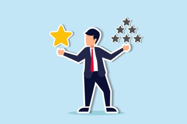 Kalite, niceliğe karşı yönetim, mükemmel iş sonucunu garanti altına almak için yönetim, üstün sonuç konseptini sunmak için çalışma tavrı, değerli yüksek kaliteli yıldızları diğer sıradan yıldızlara karşı tutan akıllı iş adamı